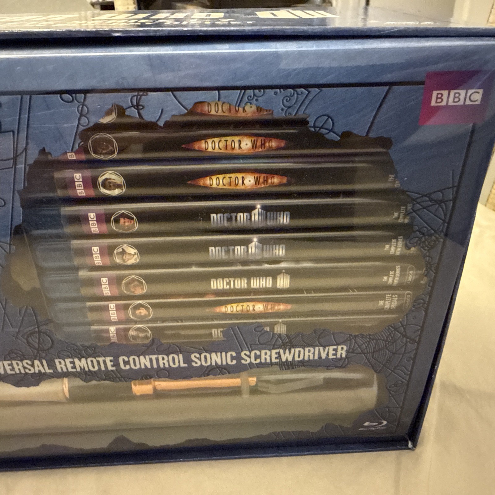 Doctor Who Complete Series 1-7 Limited Edition Blu Ray Gift Set Remote HTF Rare
