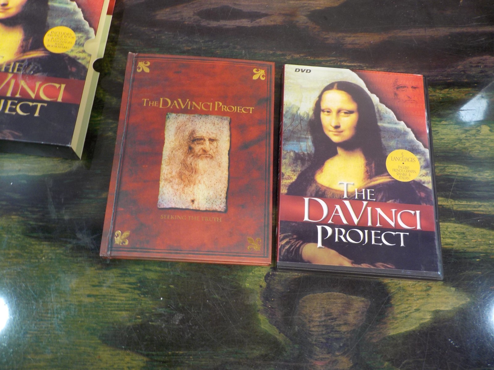 The Davinci Project on DVD With Book English, Italian, German, Spanish & French