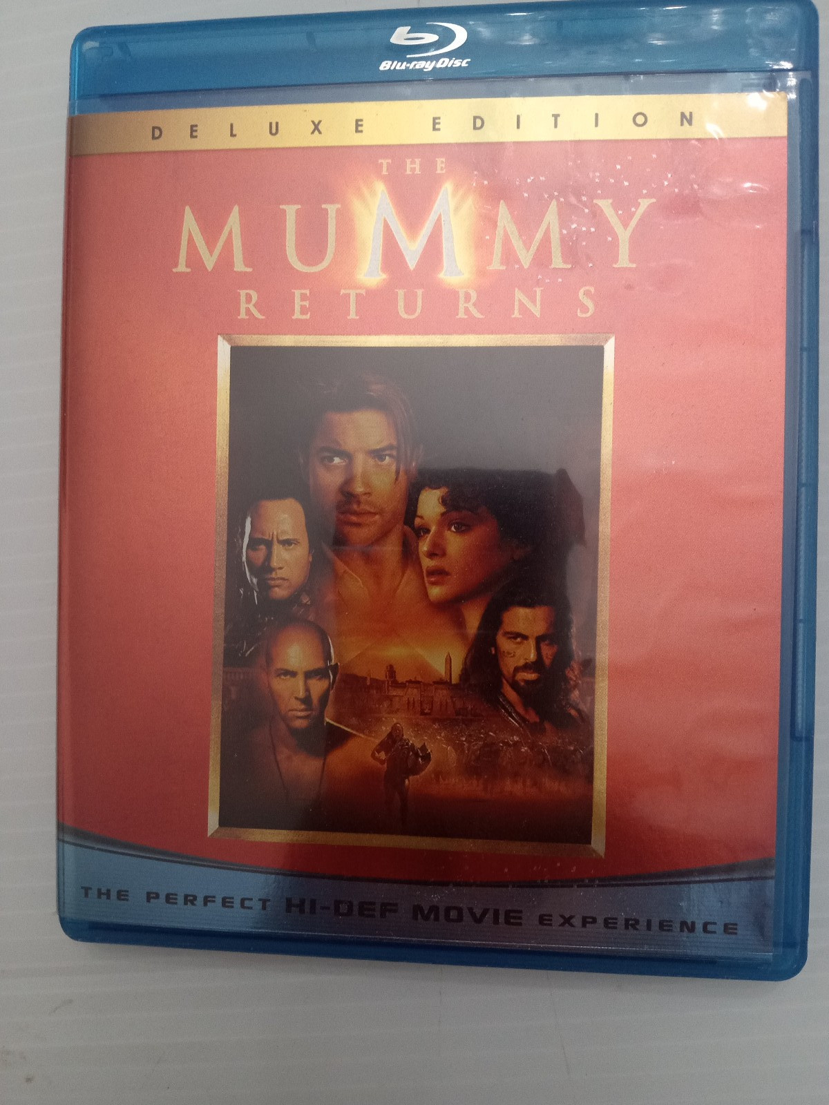 The Mummy Trilogy Blu-Ray + Scorpion King 1 & 3, Five Movies