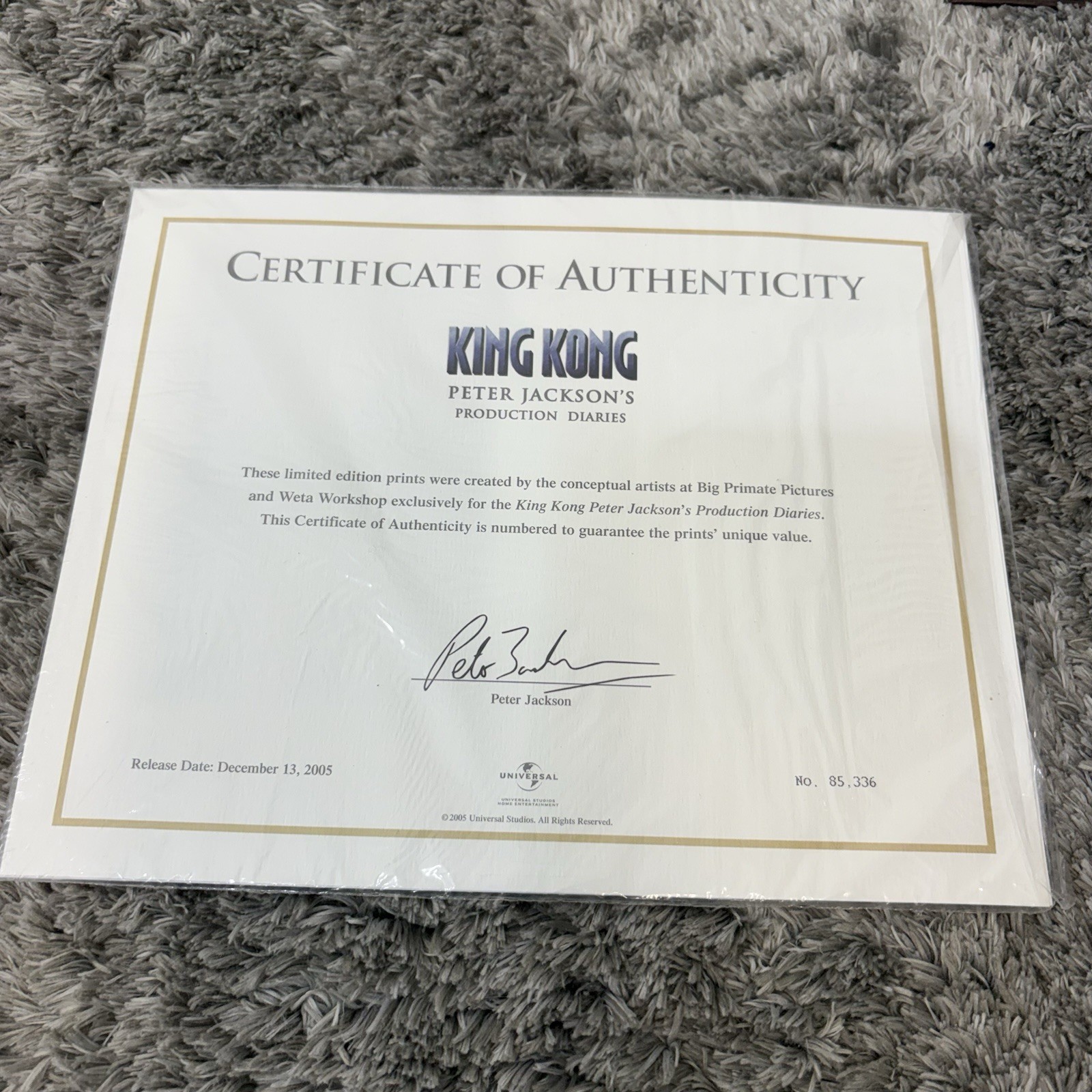 King Kong: Peter Jackson’s Production Diaries 2 DVD Deluxe Box Set