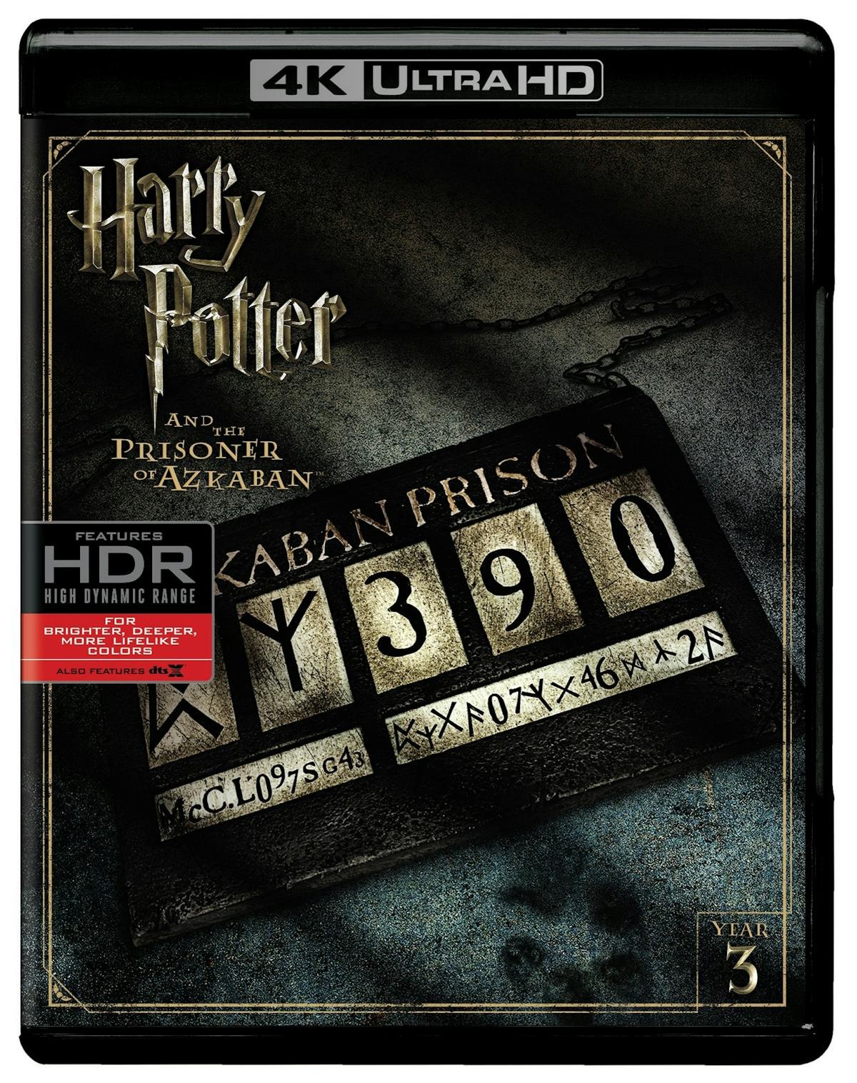 Harry Potter and the Prisoner of Azkaban 4K UHD Blu-ray NEW