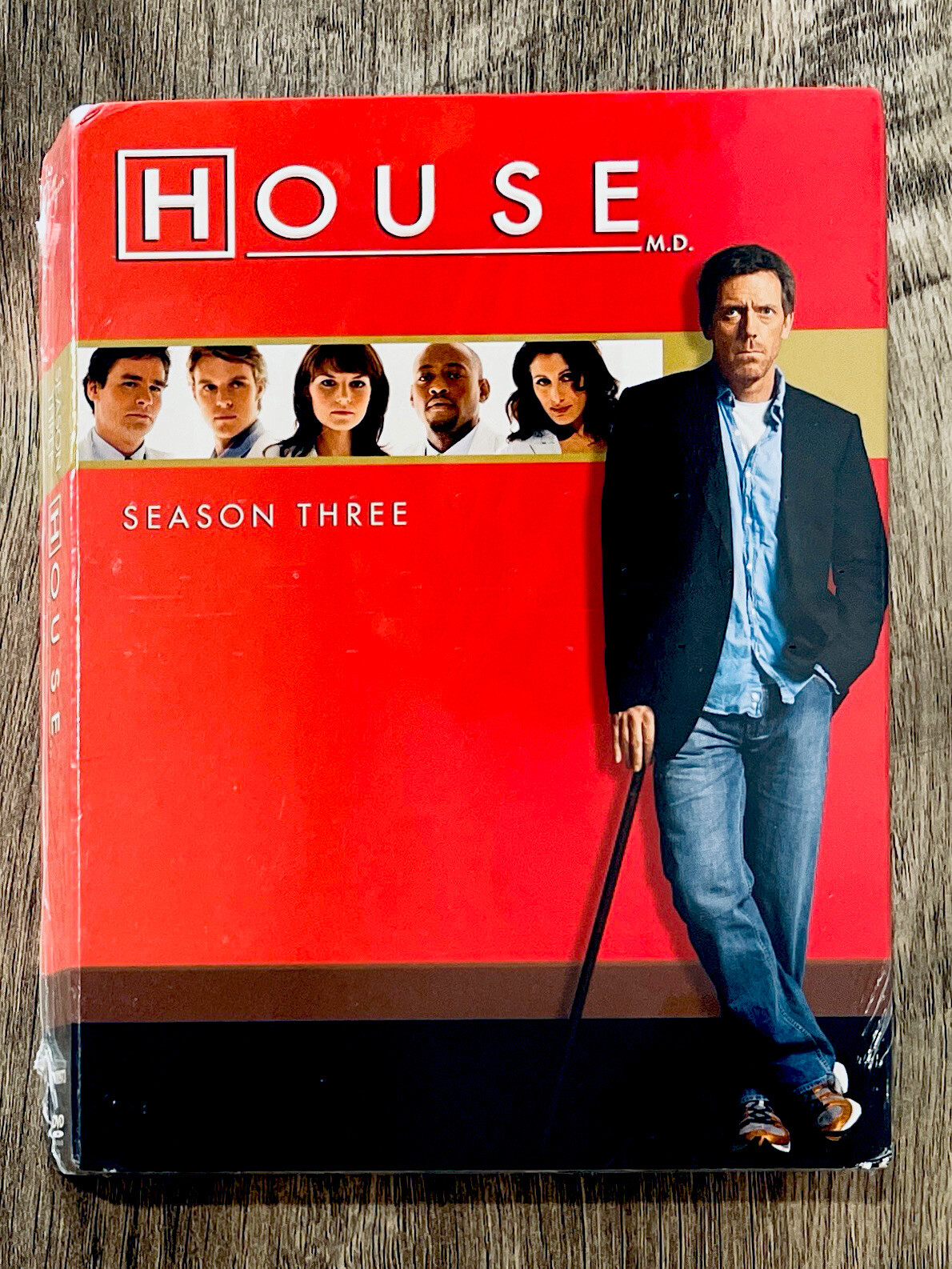 NEW HOUSE MD Season 3 DVD-2006 5 Disc Boxed Set Sealed Hugh Laurie