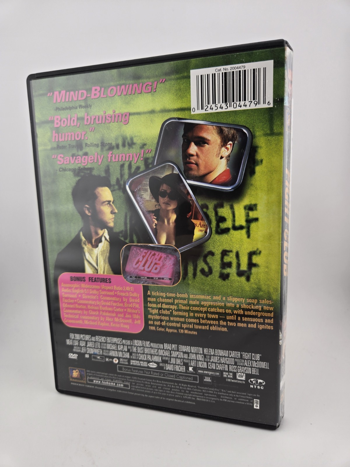 DVD FIGHT CLUB FREE SHIPPING