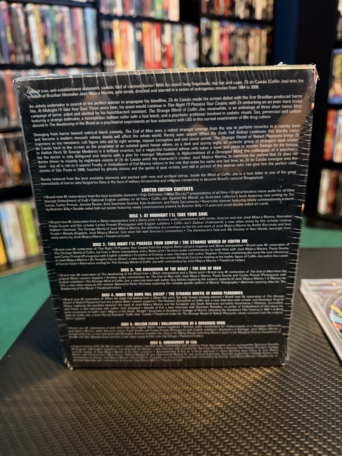 INSIDE THE MIND OF COFFIN JOE LIMITED EDITION BOX SET (Arrow US) BRAND NEW