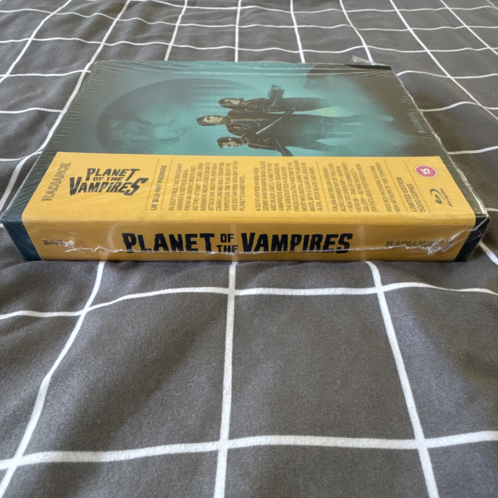 Planet of the Vampires Blu-ray OOP Radiance Limited Edition Box Mario Bava Alien