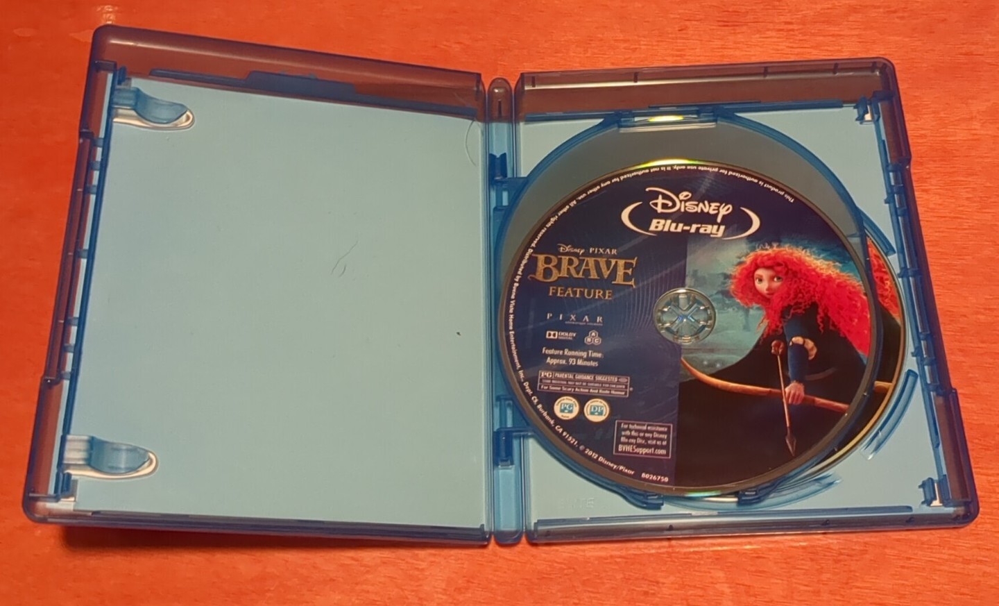 Brave blu-ray John Lasseter Andrew Stanton Pete Docter Kelly Macdonald