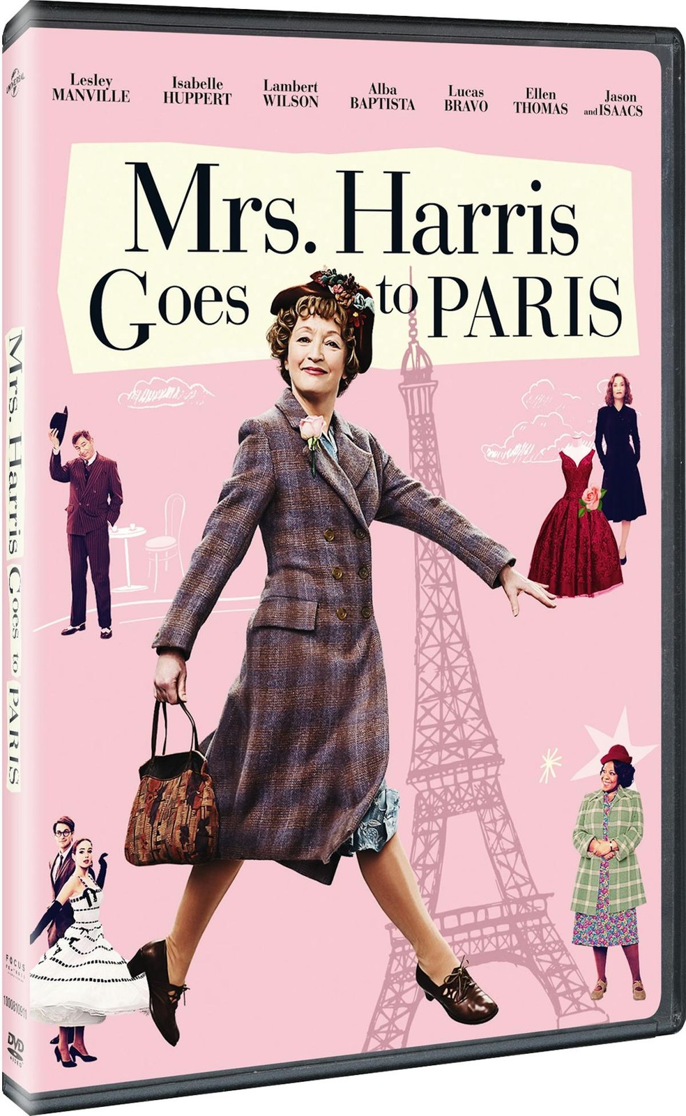 Mrs. Harris Goes to Paris DVD Lesley Manville NEW
